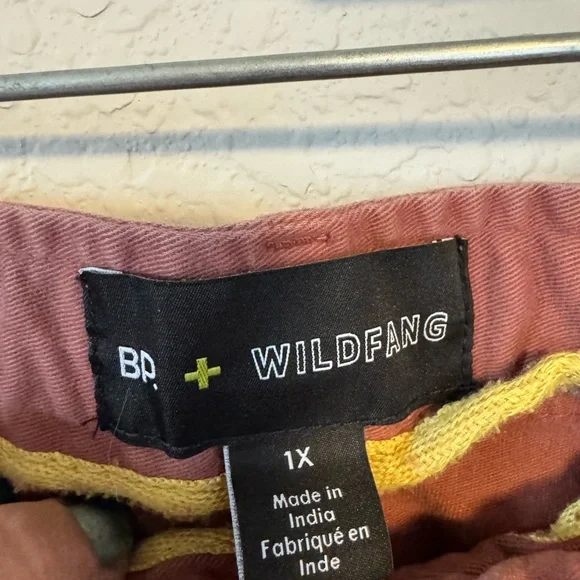 BP Wildfang Pink Cargo Pants 1X - Picture 2 of 4
